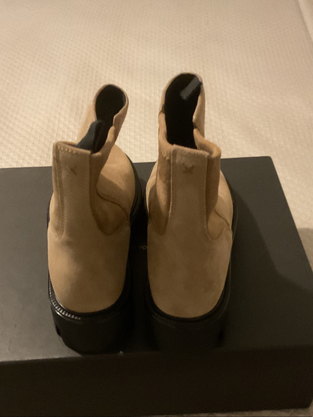 rag & bone Tan Suede Chelsea Ankle Boots - Picture 3 of 3